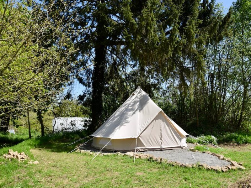 Tente tepee — L'Angeberdière