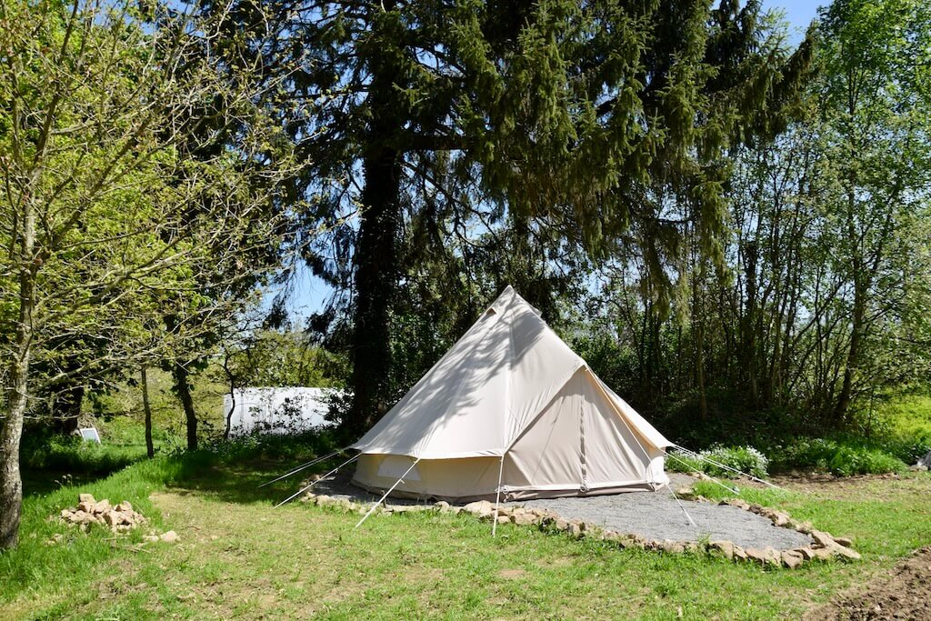 Tente tepee — L'Angeberdière