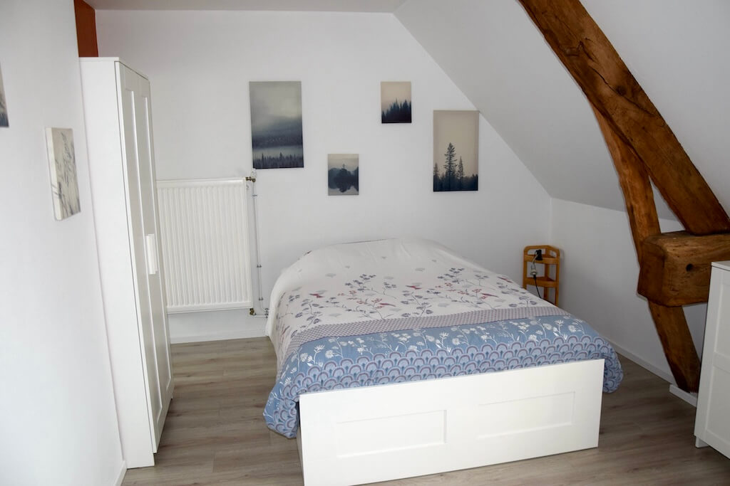 Chambre blanche — L'Angeberdière