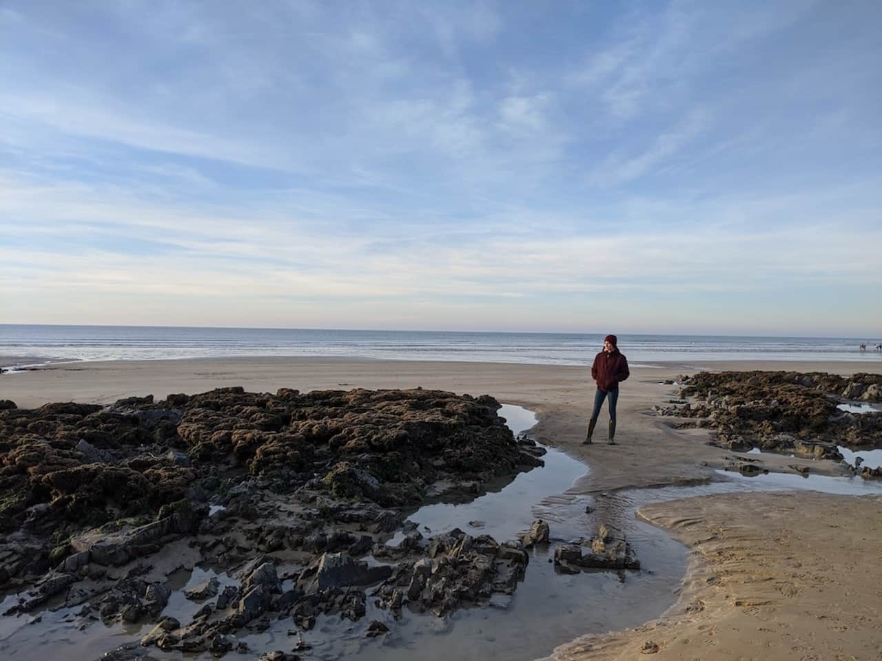 Côte normande depuis L'Angeberdière — Granville, Carolles, plages tranquilles